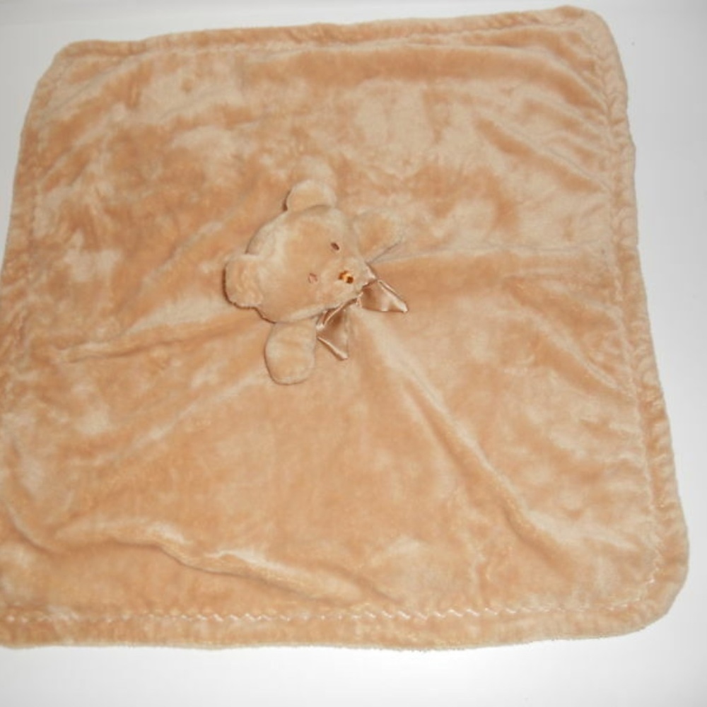 Blankets  & Beyond Plush bear with Bow Tie 18"
